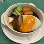 グリル グランド - 煮込みハンバーグ