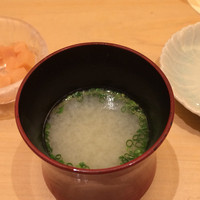 鮨　日本橋　鰤門 - しじみのお味噌汁