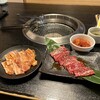カルビ屋三夢 - 国産牛上カルビと信州味噌ダレ豚カルビとカクテキ