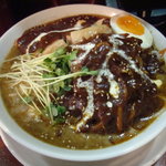 Gyuusujiyasaitsukesobaryouma - ドミグラスソースラーメン