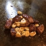 広島焼きGOD - ガーリックと絡みました(^O^)／