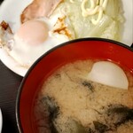 まるけん食堂 - 味噌汁