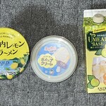 カルディコーヒーファーム - ドリンク写真:左から
瀬戸内レモン塩ラーメン
パンに塗るホイップクリーム
梅エードベース