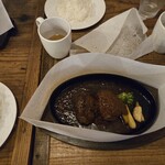 ステーキみたいなハンバーグ - 