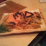 鉄板屋 たーちゃん - 大好評  明太焼きそば\650

