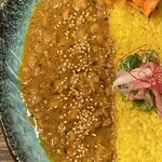 スパイシーカリーハウス半月 - 坦々キーマ