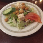 セットのサラダ