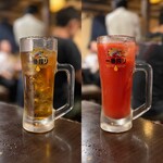 馬ござる - ●烏龍茶 ¥190 ●トマトジュース ¥190