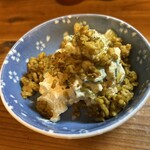 串あげ ムタヒロ - カレーそぼろポテサラ