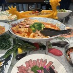 海鮮ブッフェダイニング 銀座八芳 - 