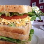 ハムステッド アフタヌーン ティ - 「日本一こだわり卵」を使用した栄養価が高いサンドイッチ♡