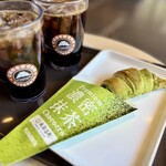 サンマルクカフェ - 料理写真:アイスコーヒー
プレミアム濃密抹茶チョコクロ