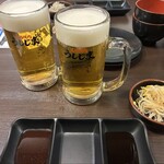 和牛燒肉 Ushijima 廣島本店 - 生啤酒