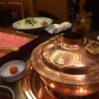 しゃぶ禅 渋谷店 - 厳選国産牛のしゃぶしゃぶ5300円。肉はかなり良い