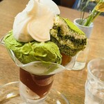 カナカナ - 抹茶パフェ