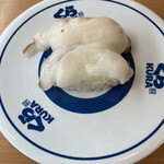 無添くら寿司 - 料理写真:生たこ。