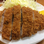 とんかつ山家 - 上ロースかつ定食