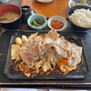 メイフラワーゴルフクラブ - 料理写真:スタミナ鉄板焼き定食