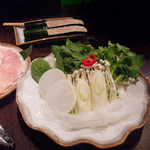 野菜は取り放題