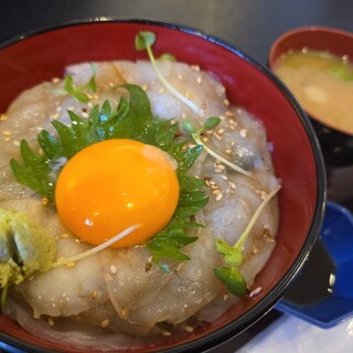 やぶ新橋店 - 料理写真:ふぐ漬け丼