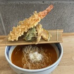 神の海老天ラーメン - 料理写真: