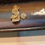 寿司栄 - みる貝は塩で