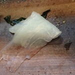 寿司栄 - かわはぎ刺身