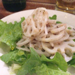 ルナ エ ソーレ - ツナと蓮根のワインビネガー風味