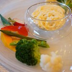 ポーターハウス ステーキ&グリル - ・軽井沢高原野菜のバーニャカウダ