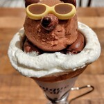 gelato pique cafe bio concept - トロピカルフルーツクレープ
