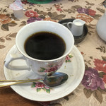 チェリー ブロッサム - セットのドリンク。ニカラグアをチョイス。酸味のないコーヒー。1杯ずつ落としてくれます。