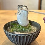 もりいろ - ・蒸し牡蠣と香味野菜の冷やかけ 2,200円/税込