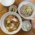 加賀屋 - 料理写真:たぬき丼+ぶっかけ蕎麦のセット