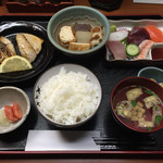 やまひさ - 201502 おまかせ和食屋定食(1050円)