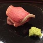 鮨 田なべ - ぶりの刺身