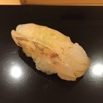 鮨 田なべ - ヒラメ