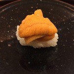 鮨 田なべ - 雲丹