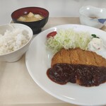 ぞんね - 料理写真:ロースカツ定食