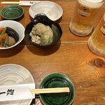 一釣 - お通し2種