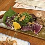一釣 - 本ガツオの刺身　塩