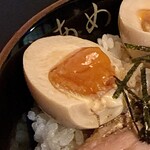 らあめん寸八 - 寸丼(\650) ほうれん草(+¥150)