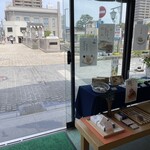 風流堂 - 店外北側の様子
