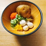 混ぜて食べるあったか明太ポテトサラダ
