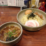 Ramen Tono - つけ麺　正油／800円+味玉／50円(税込)