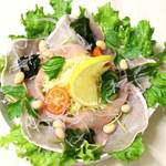 Tententei - 生ハムサラダ　　raw ham　salad