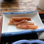 白木海岸のレストラン - ・ゴボウの梅肉あえ