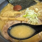 麺匠 もみじ - ノーマルスープ