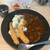 SPOOL Japanese Diner - 料理写真:ハヤシライスと海老フライ２尾と小皿ふたつ。