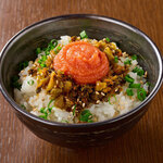 麺屋 五常 - めんたい高菜ごはん