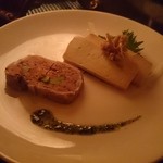 モルツ - テリーヌと豆腐味噌漬け♪美味い‼